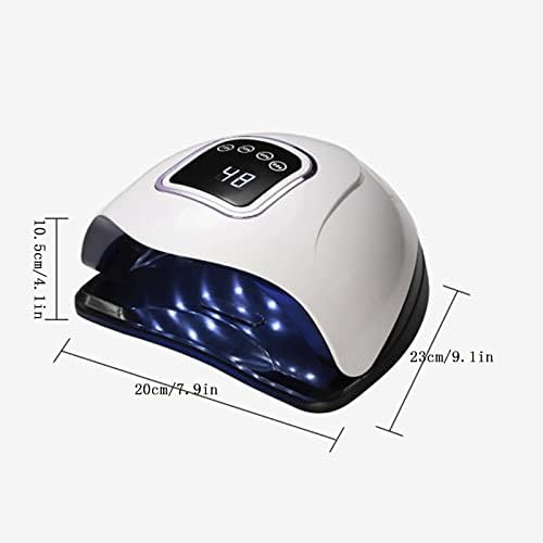 248W UV LED Nail Lamp for Gel Polish, 4 Timer Settings, LCD Screen, Professional Salon Use - Image 7