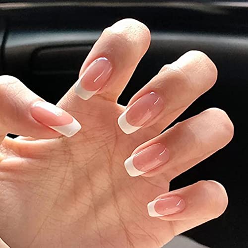 24Pcs Fake Nails Armour Press On Nails Short Grape Gradual Smoke False Nails Purple Frosted High Grade Girls Nail Art Decoration,NEW Nails-R147