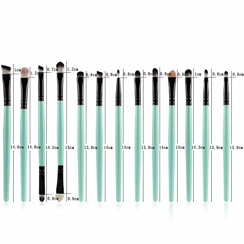 25-Piece Pro Makeup Brush Set for Foundation, Blending, Eyeshadow, Eyeliner - Image 3
