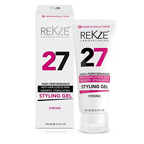 27 Styling Gel w/Unique Premium Hold Strong Formula for Hair Thickening, Anti-Hair Loss & Thinning Hair - Hair Protection, Reduces Breakage For Men & Women
