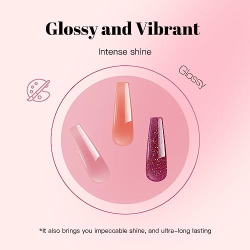 28 Colors Poly Nail Gel Kit Starter Kit Poly Extension gel Nail Kit With U V Lamp Manicure Starter Kit Diy At Home With Other Basic Poly Nail Gel Art Tools - Image 7