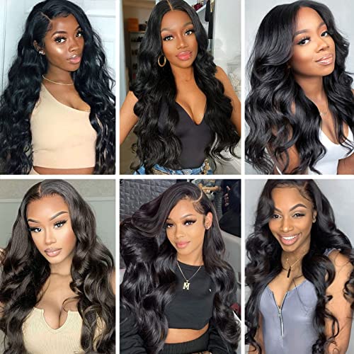 28 Inch Body Wave 13x4 HD Lace Front Human Hair Wig Pre Plucked - Image 6