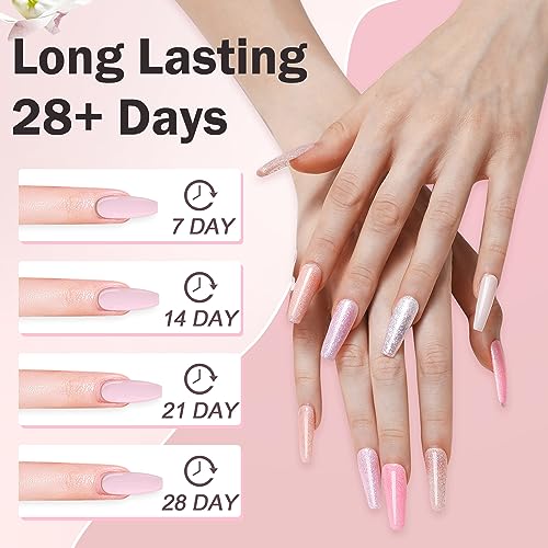 2oz Pink Acrylic Powder Set, 60g High Capacity Nail Polymer, No Need To Shine The Light, French Manicure, Sculpture Extension Is Ideal For Beginners And Professional Use - Image 5
