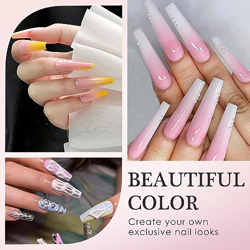 2oz Pink Acrylic Powder Set, 60g High Capacity Nail Polymer, No Need To Shine The Light, French Manicure, Sculpture Extension Is Ideal For Beginners And Professional Use - Image 3