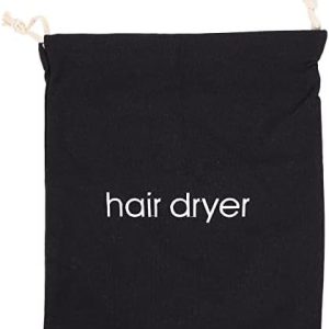2PCS Hair Dryer Bags, Fabric Drawstring Bag Container, Travel Hair Dryer Bag, Hotel Hair Dryer Bags for Travel Bathroom
