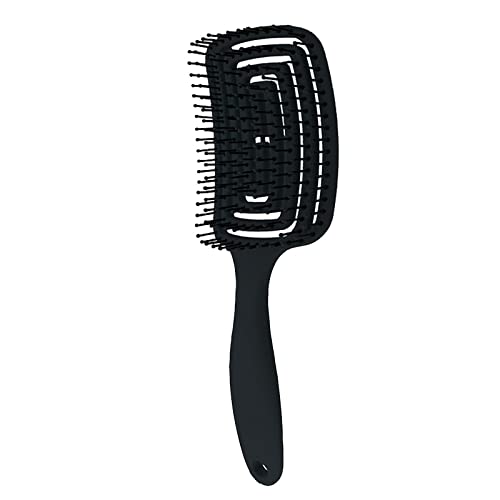 2xDetangle Hairbrush Fast Drying Hair Vented Hair Brush for Barber Pink, Pink, 3 - Image 6