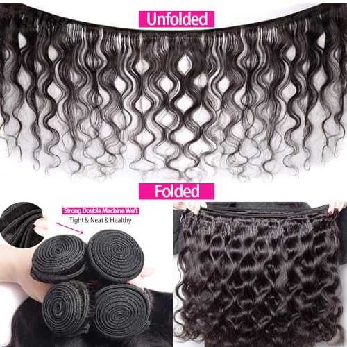 3 Bundles 20 22 24 Inch Brazilian Body Wave 10A Human Hair - Image 4