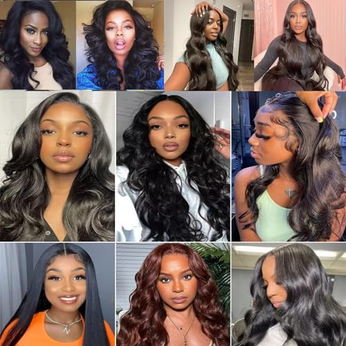 3 Bundles 18 20 22 Inch Natural Brazilian Body Wave Human Hair Extensions - Image 6