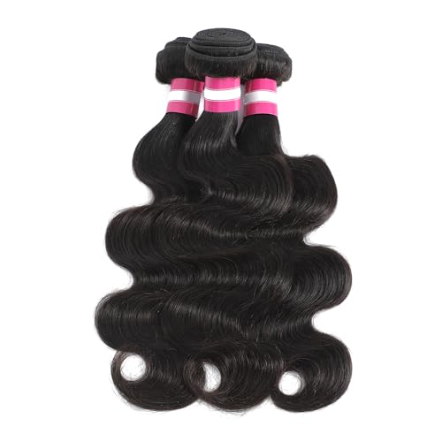 3 Bundles 18 20 22 Inch Natural Brazilian Body Wave Human Hair Extensions - Image 5