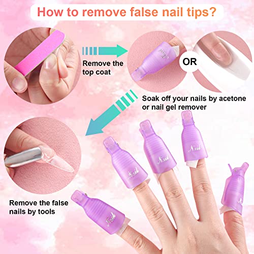 3 in 1 Nail Gel Glue for Acrylic Nails,15ml x2 PCS Muti-Functional Press On Nail Glue Gel Kits for False Nail Tips UV/LED Lamp Needed - Image 5