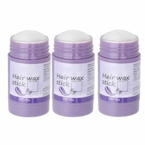 3 Pack Hair Wax Stick Frizz Control Non Greasy Temporary Styling Products 40g