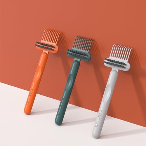 3 Pcs Home and Salon Use Comb Cleaning Brush Hair Brush,Air Cushion Hair Comb Cleaning Tool Comb Cleaning Claw With Cleaning Brush Brush Rake For Removing Hair Dust - Image 7