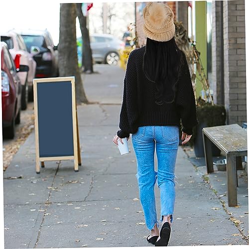 3 Sets Detachable Curly Human Hair Wigs with Winter Hat Ponytail Design - Image 3