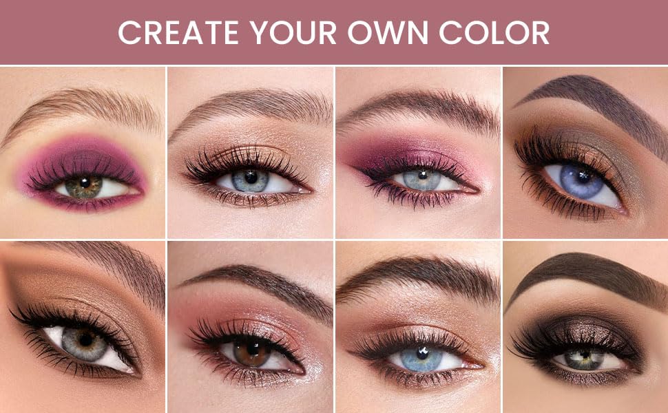 30 Shades Matte Shimmer Eyeshadow Palette High Pigment Eye Makeup Primer Powder - Image 8