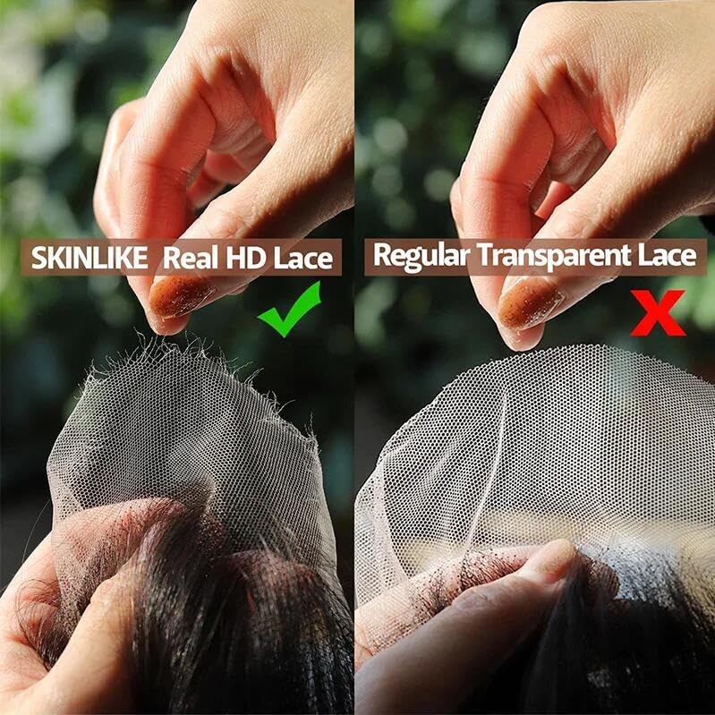 30 Inch Long Soft Natural Looking Human Hair Wig for Women - Image 3