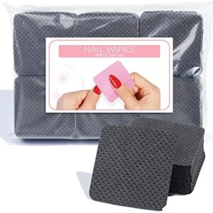300Pcs Lint Free Nail Wipes Nail Wipes Nails Polish Remover Pads Eyelash Extension Cleaning Wipes Lint Free Wipes Sanitary