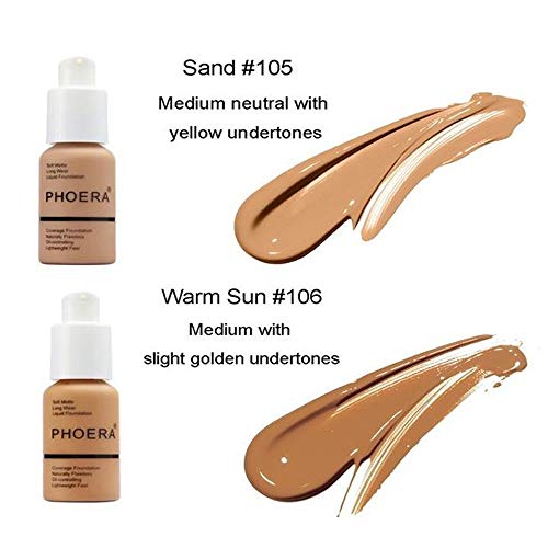 30ml Matte Oil Control Foundation and Concealer for Flawless, Long-Lasting Coverage - Image 4