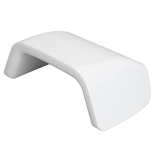 30W Dual Light Nail Lamp with LED and Sources, ABS Material Fast Drying Gel Polish, for Salons, Technicians, and DIY Nail Enthusiasts (White)