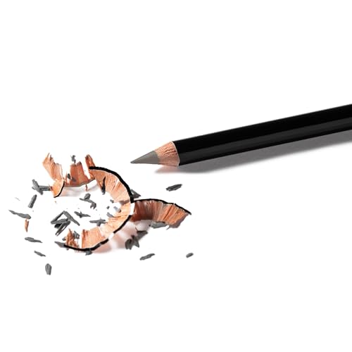 Luna Classic: Light Brown-Gray Wooden Eyebrow Pencil – Waterproof, Double-Ended Pencil with Sharpener & Spoolie Brush, Cruelty-Free - Image 3