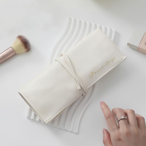 VanFn Portable Travel Makeup Brush Holder Bag, Roll Up Organizer for Eyebrow and Eyeshadow Brushes - Image 6