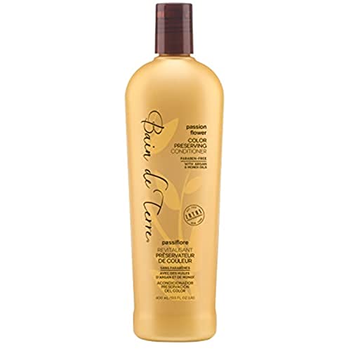 Bain de Terre Color Preserving Shampoo/Conditioner | Passion Flower | Protects & Maintains Color-Treated Hair | Argan & Monoi Oils | Paraben Free | Color-Safe