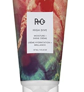 R+Co High Dive Moisture and Shine Crème | Deep Hydration + Softens + Eliminates Frizz | Vegan + Cruelty-Free |