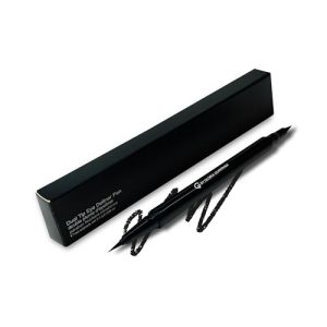 Dual Tip Liquid Eyeliner | Jet Black Pigment, Ultra-Defined Eyes Kit | Precision Eye Liner Set for Smudge-Proof Glamour | Waterproof, Long-Lasting, Vegan, Cruelty Free