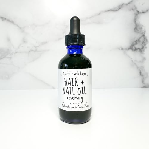 Rosemary Hair and Nail Oil - 2 fl oz - Dry Hair - Cuticle Serum - Growth and Strength - Herbal Infused - Image 4