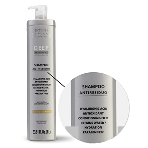 Hair Straightening Treatments Set with Anti Residue Deep Shampoo, Reconstructive Straightening - Brazilian Keratin Treatment for Colored Hair - Image 5