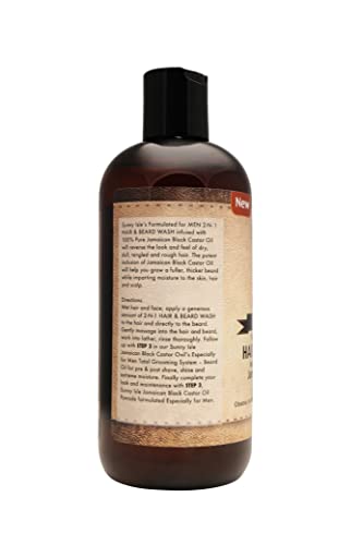 Sunny Isle Jamaican Black Castor Oil 8 oz Hair and Beard Wash for All Hair Types - Image 8