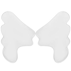 Butterfly Shape Silicone Anti Wrinkle Face Patch, Reusable Facial Wrinkle Patches for Reducing Fine Wrinkles Frown and Smile Lines, Overnight Self Adhesive Sticker for Chest Eye Neck
