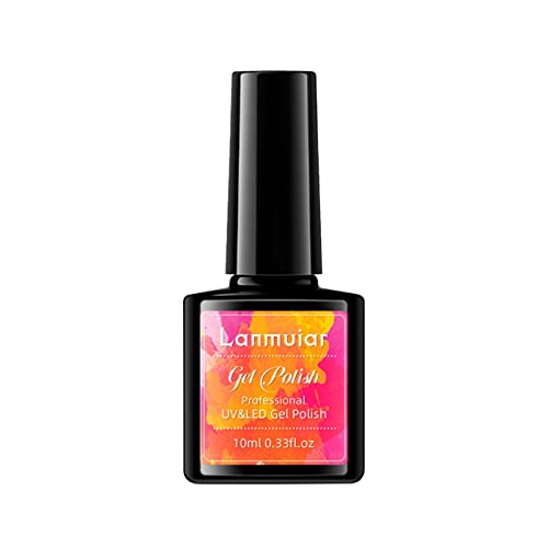 Gel Nail Polish Trendy Solid Nail Kit Nail Art Manicure Chip-Resistant Long-lasting Quick Dry Finger Nail Polish Birthday Gift for Women Matte Glitter Warehouse Sale Clearance - Image 2