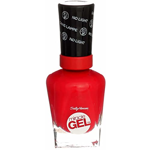 Sally Hansen Miracle Gel Nail Polish Red Eye 470 - 6 Bottle Set