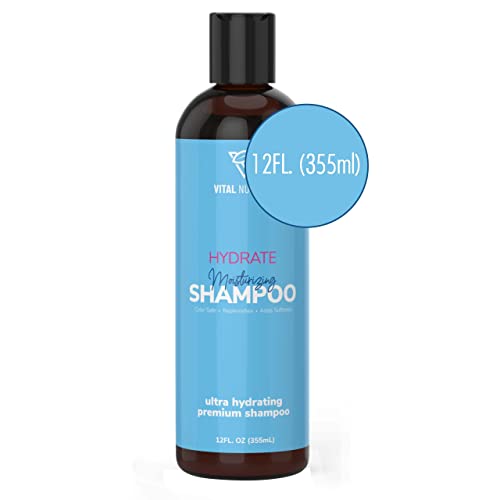 Hydrate Moisturizing Shampoo - With Aloe Vera For Dry Hair - With Olive and Argan Oil to Add Moisture and Shine - Sulfate, Paraben, and Phthalate Free Shampoo - Image 7