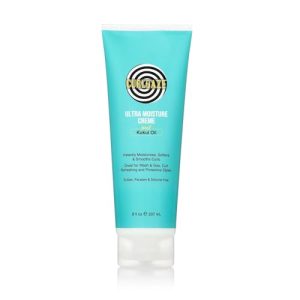 Hair Creme, Ultra Moisture with Kukui Oil, Curl Cream for Curly Hair, Deep Moisturizing Detangler for Dry, Damaged Hair, Sulfate, Paraben, and Silicone Free - (8 fl oz)