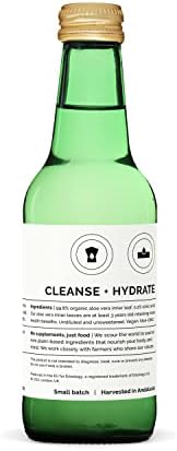 100% Organic Aloe Vera Juice 8.5 fl oz - Supports Immunity & Gut Health - Straight from Farm in Spain - Undiluted - No Added Sugar or Artificial Preservatives - Non-GMO - Recyclable Glass Bottle - Image 5