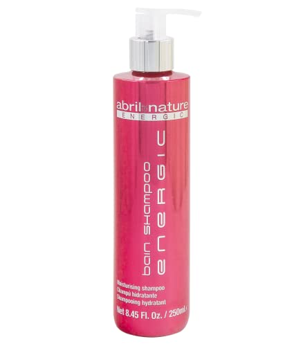 Bain Shampoo Energic - Keratin Hair Shampoo - 250 ml - Repairing Shampoo for Dry Hair - Restores Strength to the Hair Fibre - Powerful Anti-Frizz - Hair Care