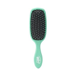 Wet Brush Shine Enhancer Aqua Natural Boar Bristles Soft IntelliFlex All Hair Types