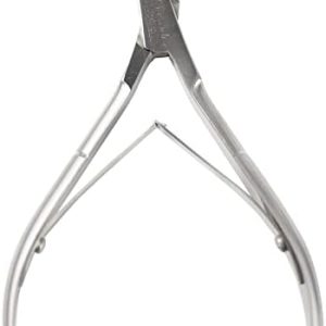 Bianco Brothers Cuticle Trimmer | 4" Stainless Steel Jaw with and Double Spring Lap Joint | Perfect Addition to a Manicure Set and Pedicure Tools | Sturdy Cuticle Remover | Made in USA
