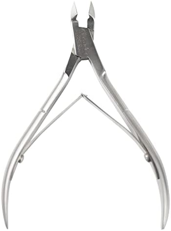 Bianco Brothers Cuticle Trimmer | 4" Stainless Steel Jaw with and Double Spring Lap Joint | Perfect Addition to a Manicure Set and Pedicure Tools | Sturdy Cuticle Remover | Made in USA