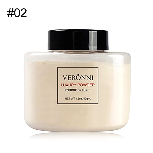 Face Setting Silky For Light Look Longlasting Face Powder Smooth Powder Makeup Loose powder Makeup Foundation for Aging Skin - Image 2