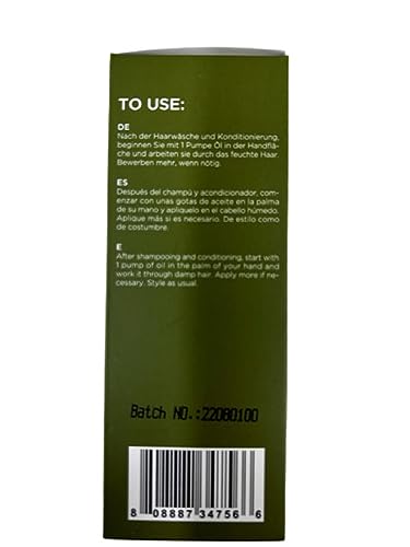 Coconut Oil Hair Serum - Hair Growth Serum for Rejuvenate & Strengthen Hair - Anti Frizz Hair Serum for Damaged Hair - Hair Oil Serum for Men & Women, 3 Pack - Image 9