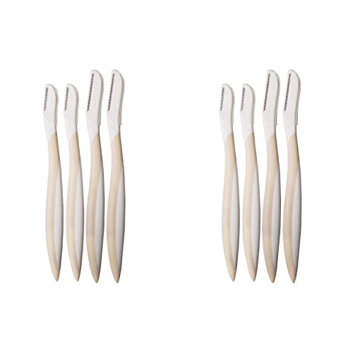 Finishing Touch Flawless Dermaplane Exfoliator & Hair Remover, 4 Count (2-Pack)