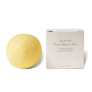 All-In-One Vegan Cruelty-Free All Natural Ingredients Handmade Citron Shampoo Bar with Zero Waste Box Packaging