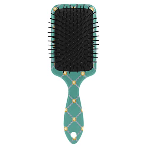 Diamond Chain Maple Leaf Wet Brush Detangling Hair Brush for Kids Girls Air Cushion Comb Wet And Dry Hairbrush Wetbrush - Image 2