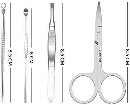Scissors Nail Clippers Set Stainless Steel 12 Pieces of Nail Cutter Tools Pedicure Knife Toenail Dead Skin Pliers Manicure kit - Image 5