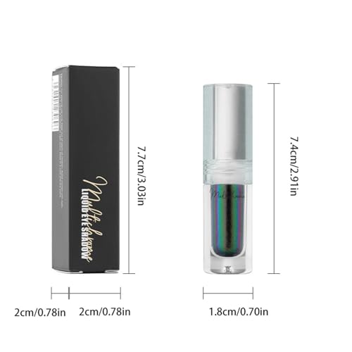 Shimmer Eyeshadow Makeup Liquid Eyeshadow Pearl Eye Shadow Longwearing Flake-Proof Multi-Dimensional Eye Looks Quick Dry Waterproof One-Swipe Coverage Lightweight Warehouse Sale Clearance - Image 3