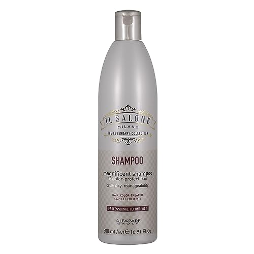 Il Salone Milano Professional Magnificent Shampoo for Color Treated Hair - Protects and Prolongs Color - Premium Quality (16.91 Fl. Oz.)
