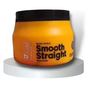 Keratin Perfect Smooth Straight Shea Butter Hair Masque Hair Mask | Hair Mask for smoothening hair, deep conditioning and hair fall control | (500 ml)