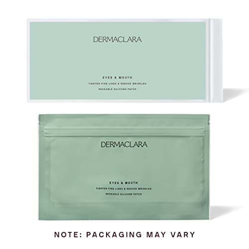 Dermaclara Reusable Medical Grade Silicone Eyes and Mouth Patches for Fine Lines 4 Count - Image 9